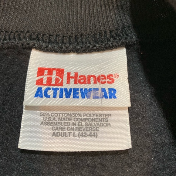 Vintage 80’s Roses & Love Gold Glitter Print Crewneck - Picture 6 of 6